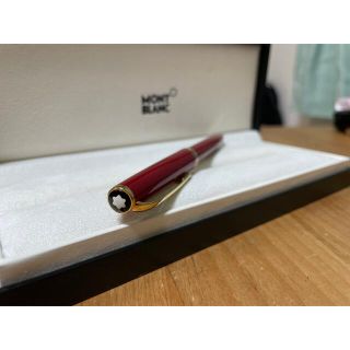 モンブラン(MONTBLANC)のモンブラン MONTBLANC ジェネレーション　ツイスト式ボールペン　赤×金(ペン/マーカー)