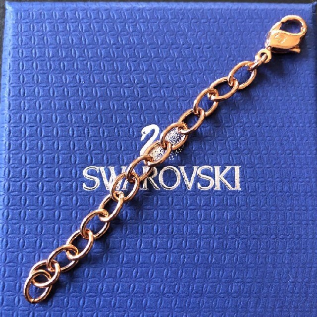 SWAROVSKI(スワロフスキー)のSWAROVSKI スワロフスキー ネックレス アジャスター ピンクゴールド レディースのアクセサリー(ネックレス)の商品写真