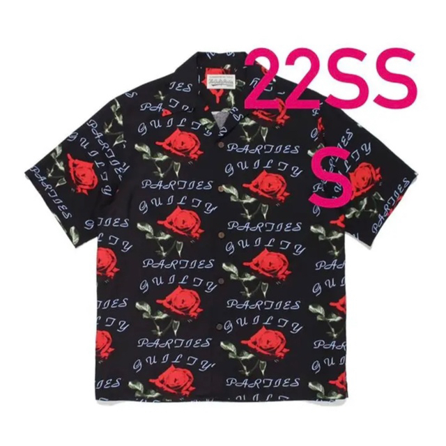 WACKO MARIA(ワコマリア)のWACKO MARIA HAWAIIAN SHIRT  BLACK S メンズのトップス(シャツ)の商品写真