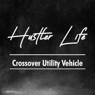 HUSTLER ハスラー カッティング ステッカー(車外アクセサリ)