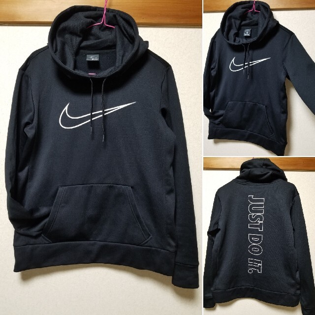 NIKE(ナイキ)のNIKE ナイキ パーカー レディース JUST DO IT ドライフィット レディースのトップス(パーカー)の商品写真