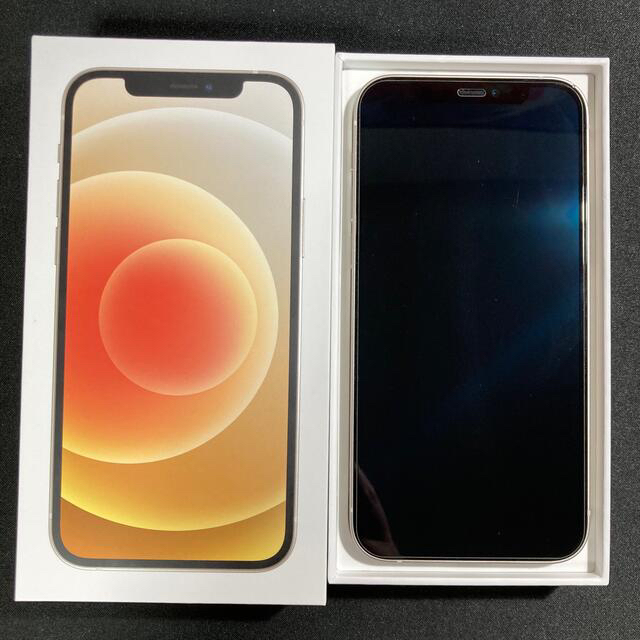 豪華 iPhone - iPhone12 64GB simフリー ホワイト スマートフォン本体