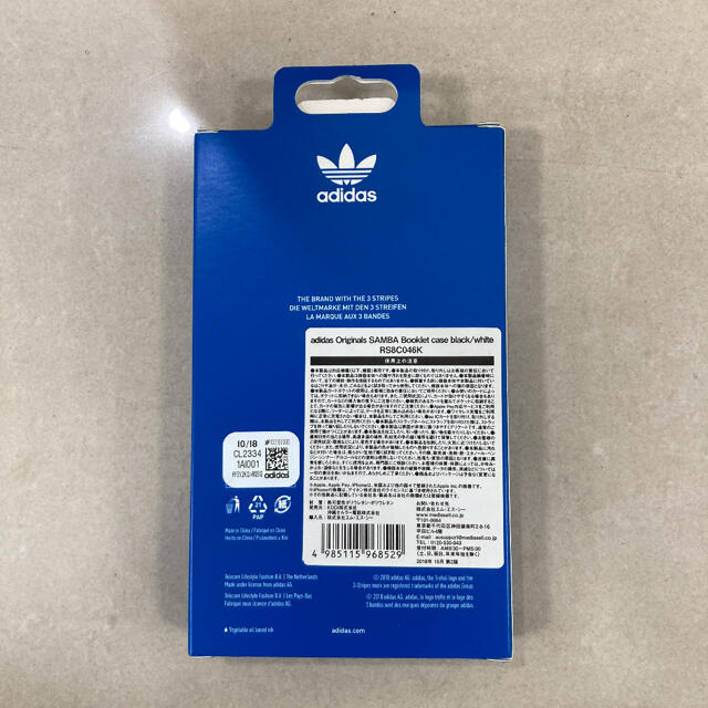 adidas(アディダス)のiPhone XS MAX アイフォンケース 手帳型 adidas アディダス スマホ/家電/カメラのスマホアクセサリー(iPhoneケース)の商品写真