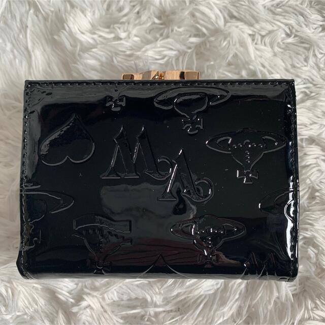 新品】ヴィヴィアンウエストウッド がま口 三つ折り財布 新品】ヴィヴィアンウエストウッド がま口 三つ折り財布