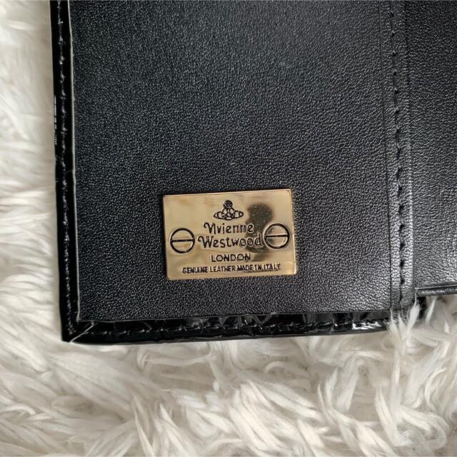 新品】ヴィヴィアンウエストウッド がま口 三つ折り財布 新品】ヴィヴィアンウエストウッド がま口 三つ折り財布