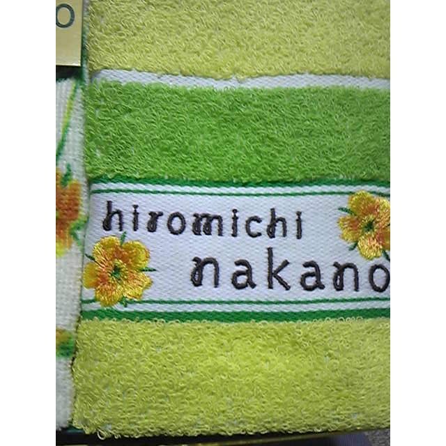 HIROMICHI NAKANO(ヒロミチナカノ)の★★未使用★hiromichi nakano　ハンドタオル２枚セット★★ インテリア/住まい/日用品の日用品/生活雑貨/旅行(タオル/バス用品)の商品写真