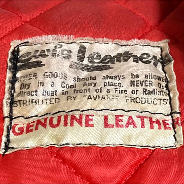 Lewis Leathers(ルイスレザー)の70s Vintage Lewis Leathers Super Monza44 メンズのジャケット/アウター(ライダースジャケット)の商品写真