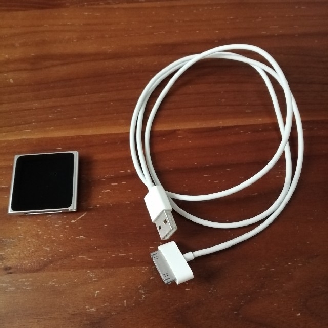 【タムパパ様専用】訳あり　ipod nano　第6世代　8G　シルバー