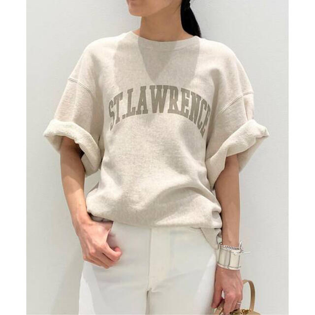 【AMERICANA/アメリカーナ】3/4 Sleeve Sweat プルオーバ