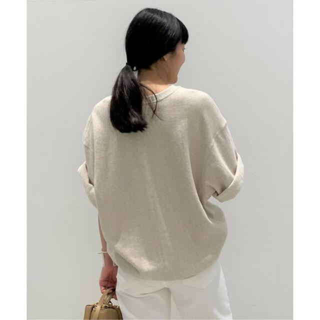 L'Appartement DEUXIEME CLASSE(アパルトモンドゥーズィエムクラス)の【AMERICANA/アメリカーナ3/4 Sleeve Sweat プルオーバー レディースのトップス(トレーナー/スウェット)の商品写真