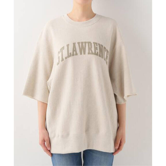 L'Appartement DEUXIEME CLASSE(アパルトモンドゥーズィエムクラス)の【AMERICANA/アメリカーナ3/4 Sleeve Sweat プルオーバー レディースのトップス(トレーナー/スウェット)の商品写真