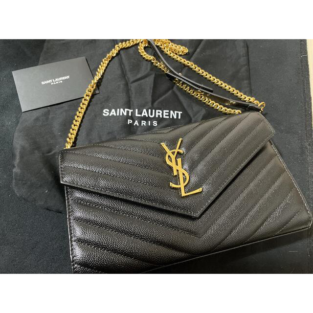 在庫限り】 Saint Laurent - サンローラン チェーンウォレット