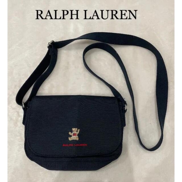 Ralph Lauren(ラルフローレン)のラルフローレン　ベアー刺繍　ミニショルダーバッグ　サコッシュ レディースのバッグ(ショルダーバッグ)の商品写真