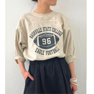 アパルトモンドゥーズィエムクラス(L'Appartement DEUXIEME CLASSE)のグッドロックスピード GOOD ROCK SPEED Football T-sh(Tシャツ(長袖/七分))