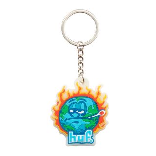 ハフ(HUF)のカラビナに❗️HUFキーホルダーGLOBALWARMING KEY CHAIN(キーホルダー)