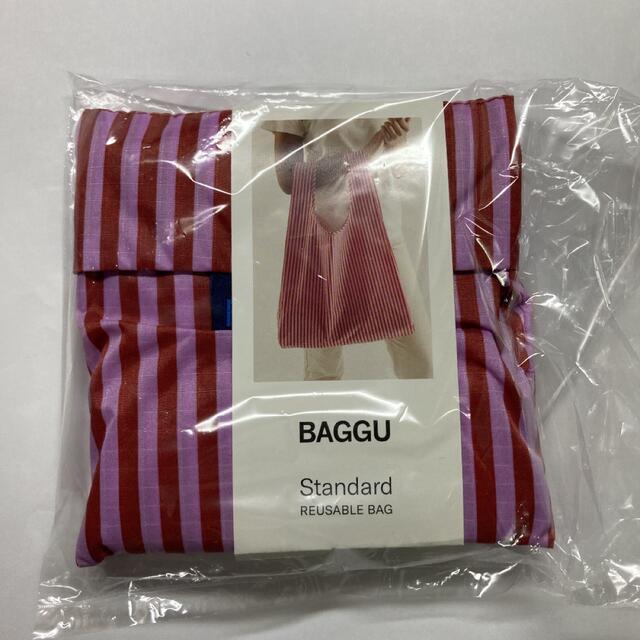 BAGGU スタンダード　ストライプ レディースのバッグ(エコバッグ)の商品写真