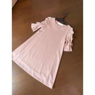 トッコ(tocco)のtocco closet リボンワンピース(ひざ丈ワンピース)