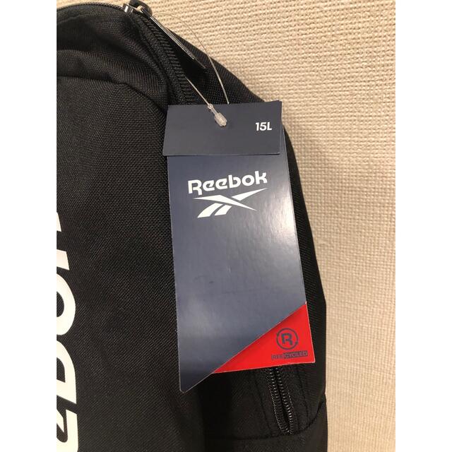 Reebok(リーボック)のリーボック リュック ブラック 黒 ユニセックス メンズのバッグ(バッグパック/リュック)の商品写真