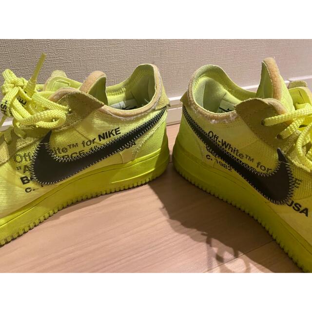 OFF WHITE   off white nike エアフォース1 ボルト オフホワイト