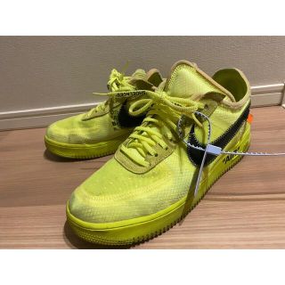 OFF WHITE   off white nike エアフォース1 ボルト オフホワイト