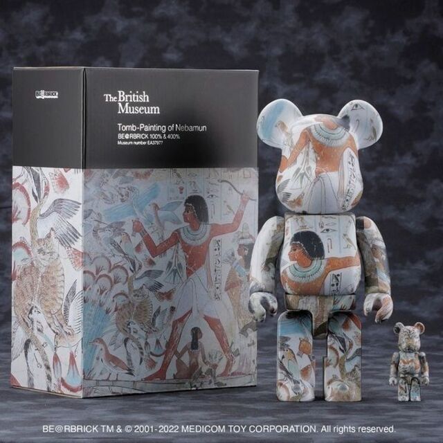 The British Museum BE@RBRICK 100% 400%