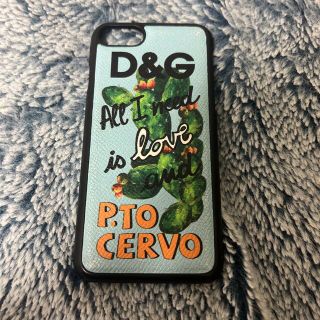 ドルチェアンドガッバーナ(DOLCE&GABBANA)のIphone8 スマホカバー　Dolce & Gabbana 美品(iPhoneケース)