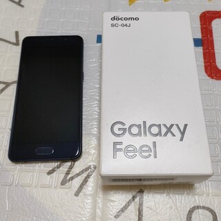 SAMSUNG Galaxy Feel SC-04J Indigo Black(スマートフォン本体)