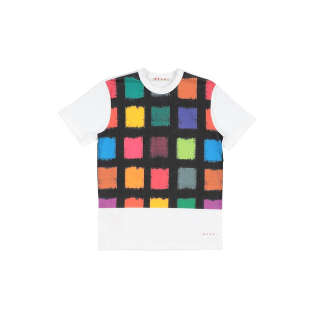 マルニマルチカラーTシャツロゴ入りMARNI