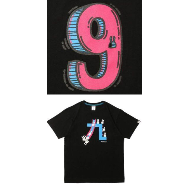 CUNE(キューン)の新品うちわ付 cune キューン  滑り台 すべり台 9周年記念　Tシャツ XL メンズのトップス(Tシャツ/カットソー(半袖/袖なし))の商品写真