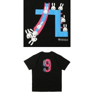 キューン(CUNE)の新品うちわ付 cune キューン  滑り台 すべり台 9周年記念　Tシャツ XL(Tシャツ/カットソー(半袖/袖なし))