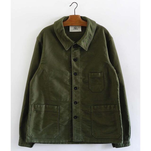 OUTIL(ウティ)VESTE LAVAL WILLOWモールスキン　タグ付き