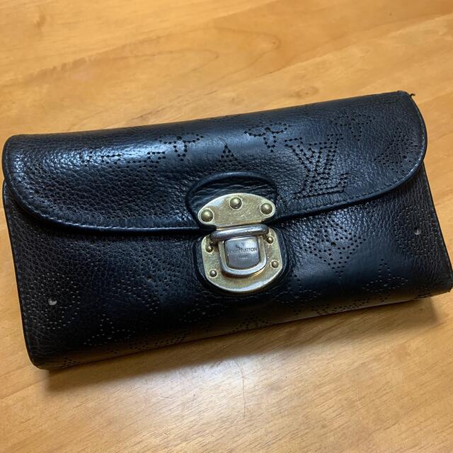 最大60%オフ! ルイヴィトン マヒナ パープル 長財布 ポルトフォイユ