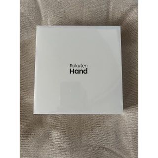 ラクテン(Rakuten)の楽天モバイル Rakuten hand P710 レッド 未開封新品(スマートフォン本体)