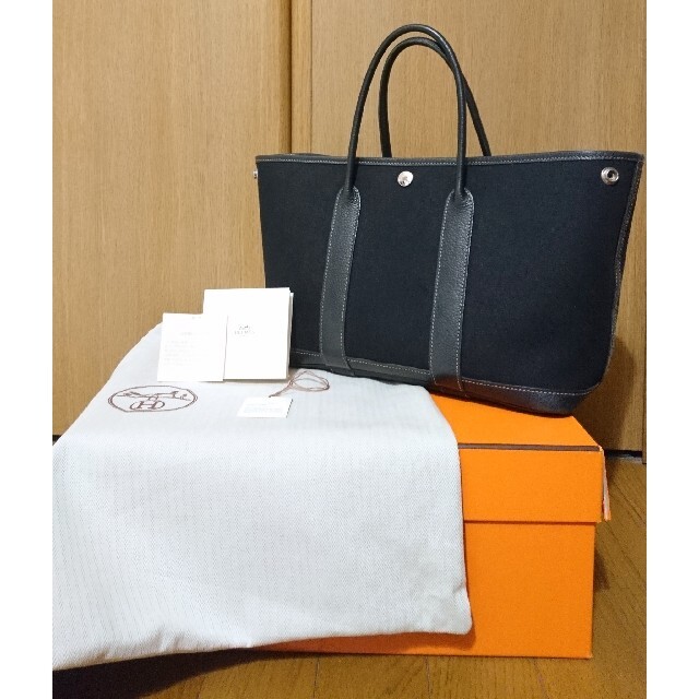 HERMES ガーデンパーティー TPM ノワール