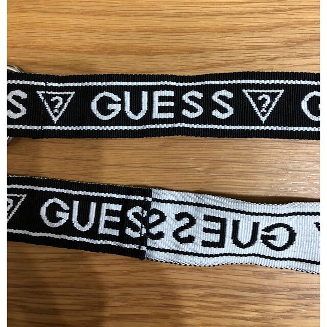 GUESS(ゲス)の最安値★超美品★GUESS★ゲス★ロゴベルト★ブラック レディースのファッション小物(ベルト)の商品写真