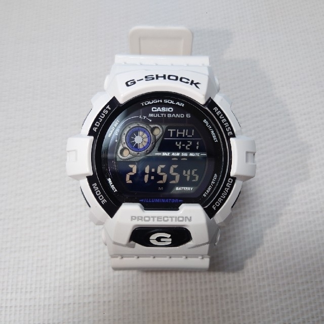 G-SHOCK GW-8900A-7JF ホワイト 電波ソーラー ユーズド 美品