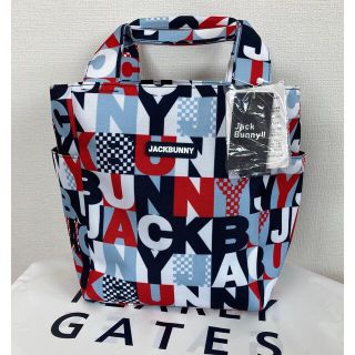 パーリーゲイツ(PEARLY GATES)の２点　専用出品 ジャックバニー 総柄カートバッグ (UNISEX) 赤(バッグ)