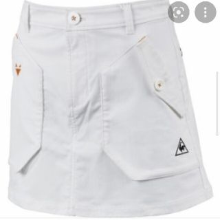 デサント(DESCENTE)の新品 希少 7号 デサント lecoq sportif golf スカート 白(ウエア)