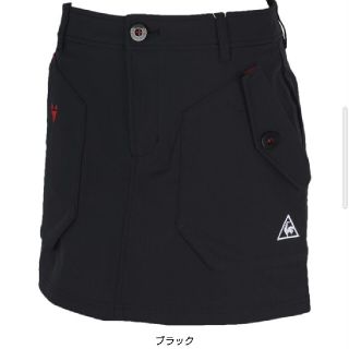 デサント(DESCENTE)の新品 希少７号 デサント lecoq sportif golf スカート 黒(ウエア)