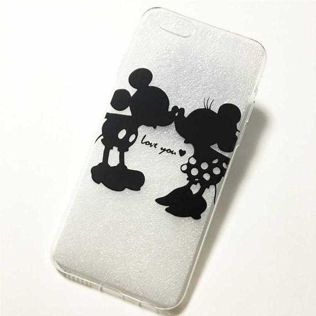 Iphone6 6s ミッキー ミニー シルエット ケース カバーの通販 By Sunshine S Shop ラクマ