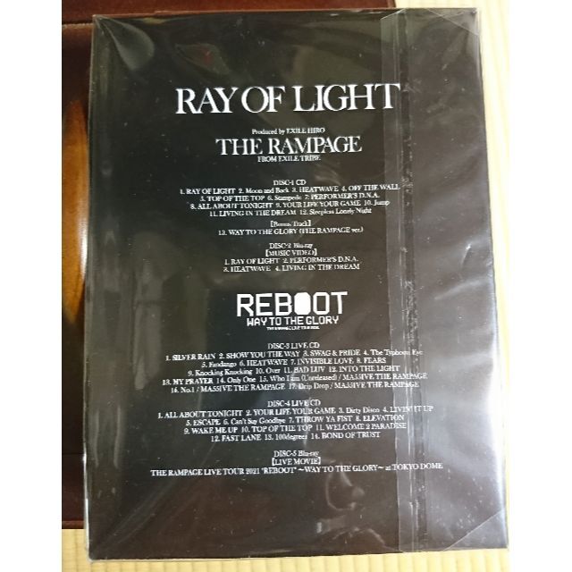 RAY OF LIGHT(3CD+2Blu-ray) エンタメ/ホビーのDVD/ブルーレイ(ミュージック)の商品写真