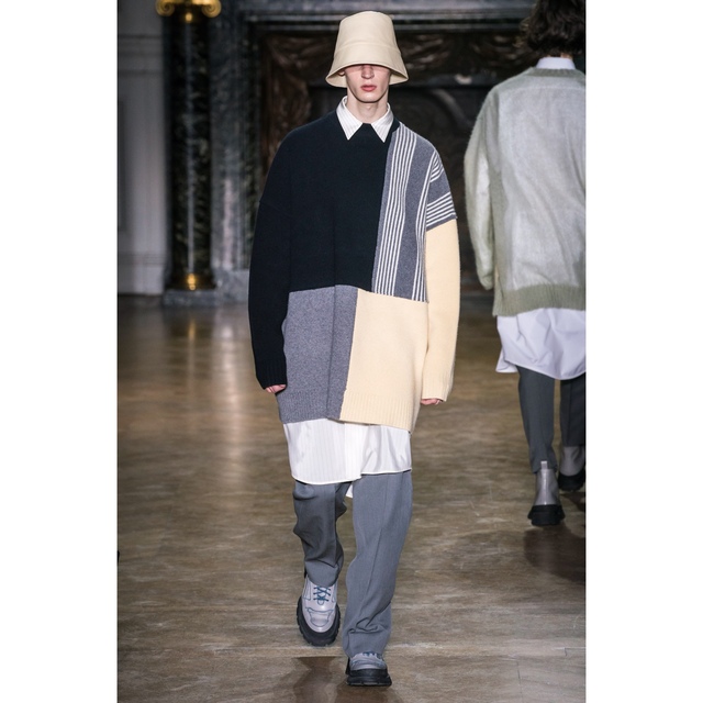 おすすめ】 Jil チャンキーソールダービーシューズ 19aw sander jil
