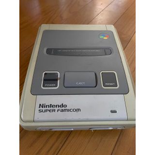 ニンテンドウ(任天堂)の任天堂Nintendoスーパーファミコン本体のみ動作品(家庭用ゲーム機本体)