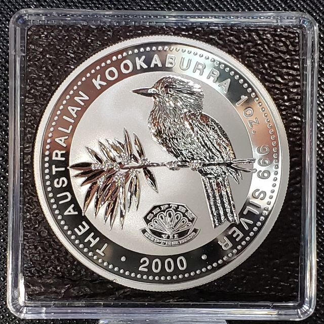 国内外の人気 1999年 カワセミ銀貨 プリヴィマーク入り③ aob.adv.br