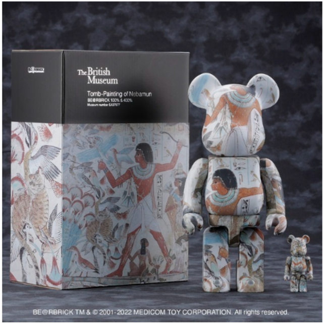 The British Museum BE@RBRICK 100% & 400%新品未開封内容