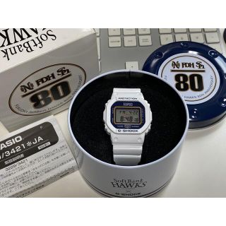 G-SHOCK ソフトバンクホークス コラボ　DW-5600 　限定　腕時計