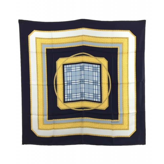 BURBERRY - バーバリーロンドン スカーフ シルク100% レディースの通販