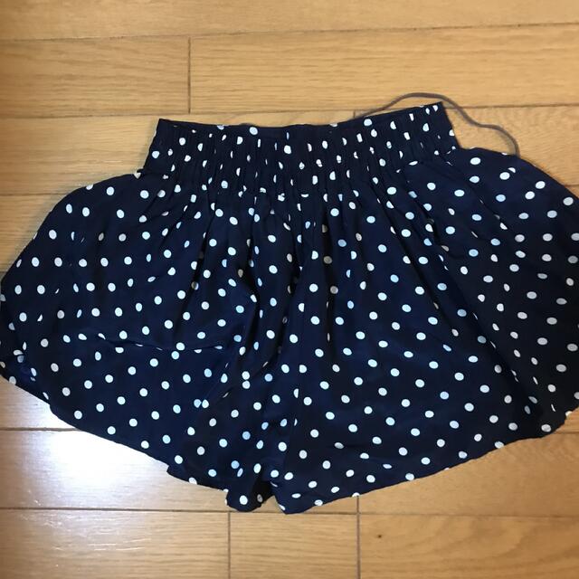 repipi armario(レピピアルマリオ)のキュロットパンツ　140 キッズ/ベビー/マタニティのキッズ服女の子用(90cm~)(パンツ/スパッツ)の商品写真