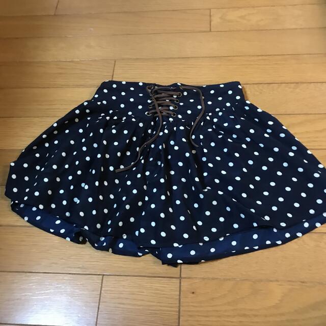 repipi armario(レピピアルマリオ)のキュロットパンツ　140 キッズ/ベビー/マタニティのキッズ服女の子用(90cm~)(パンツ/スパッツ)の商品写真