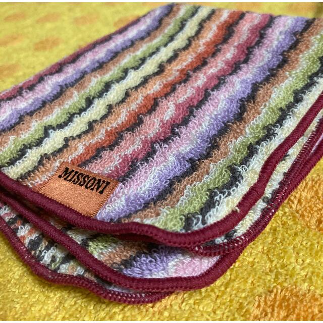 MISSONI(ミッソーニ)のミッソーニ　タオルハンカチ　ジェシー レディースのファッション小物(ハンカチ)の商品写真